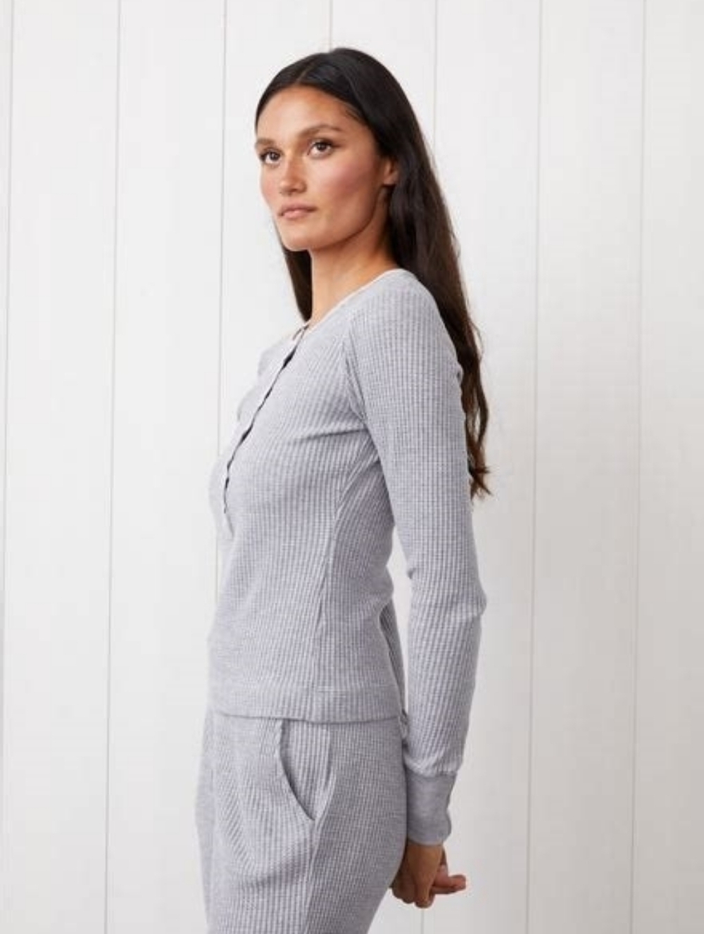 NWT Bailey 44 Luxe Thermal Henley - M
